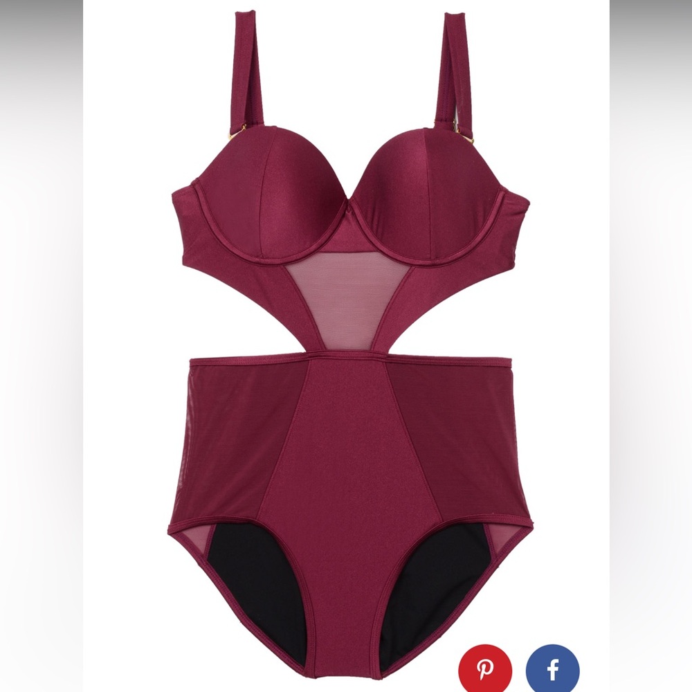 GabiFresh x Swimsuits For All Reflection Underwire Monokini Swimsuit
